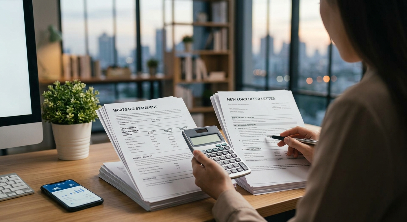 금리 차이와 실질적인 이자 절감액 비교