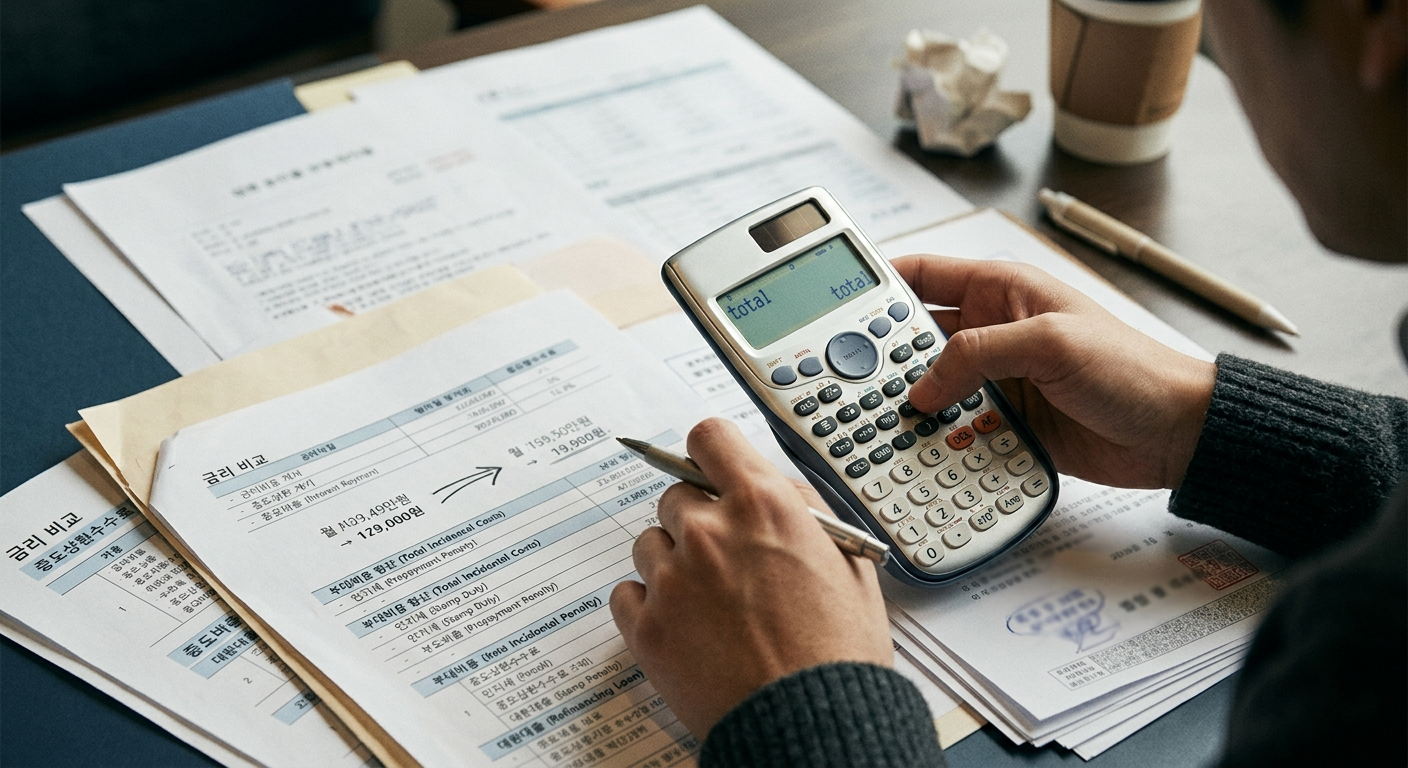 인지세 등 숨은 부대비용 합산 비교