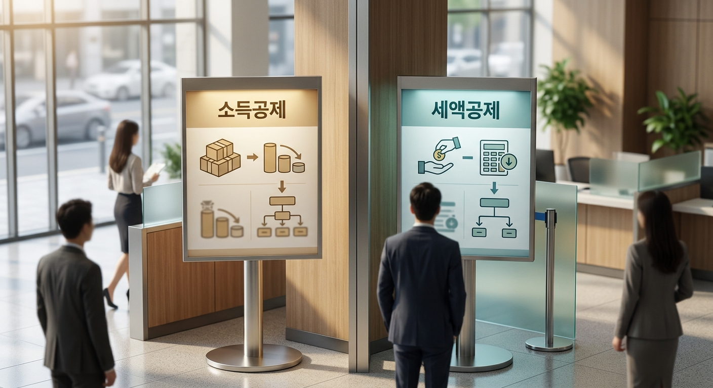 소득공제와 세액공제 무엇이 다른가요?