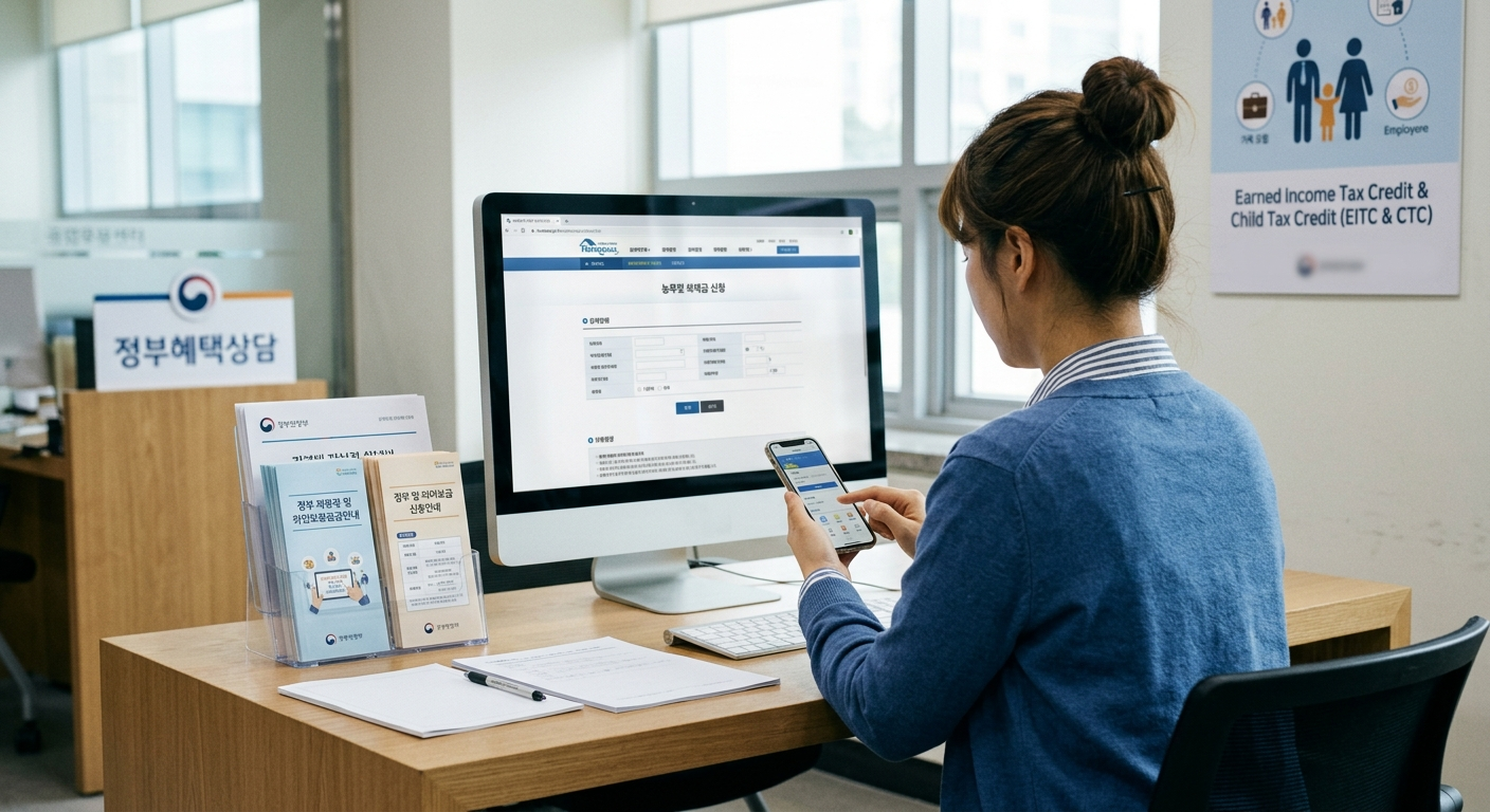 홈택스와 손택스를 활용한 비대면 신청 방법