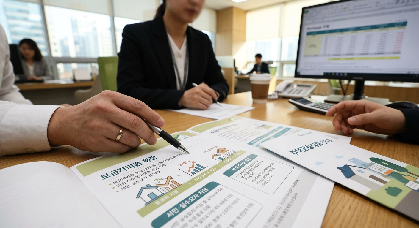 서민·실수요자를 위한 고정금리 대출, 보금자리론 특징