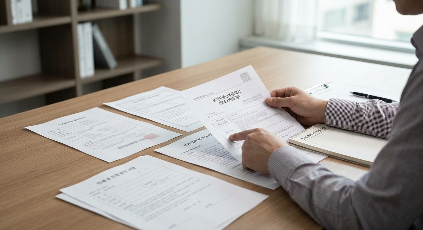 계약 전 반드시 직접 확인해야 할 5가지 공식 서류