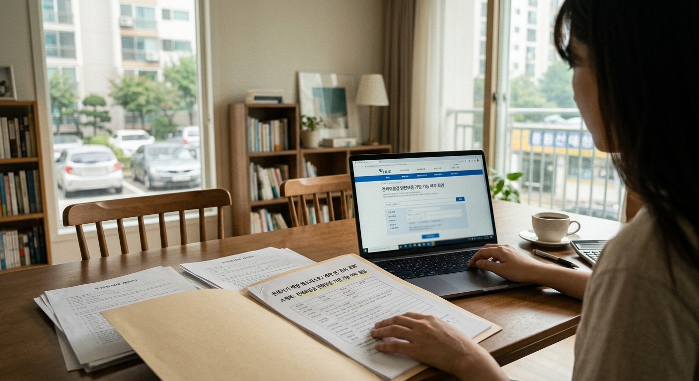 전세보증금 반환보증 가입 가능 여부 점검