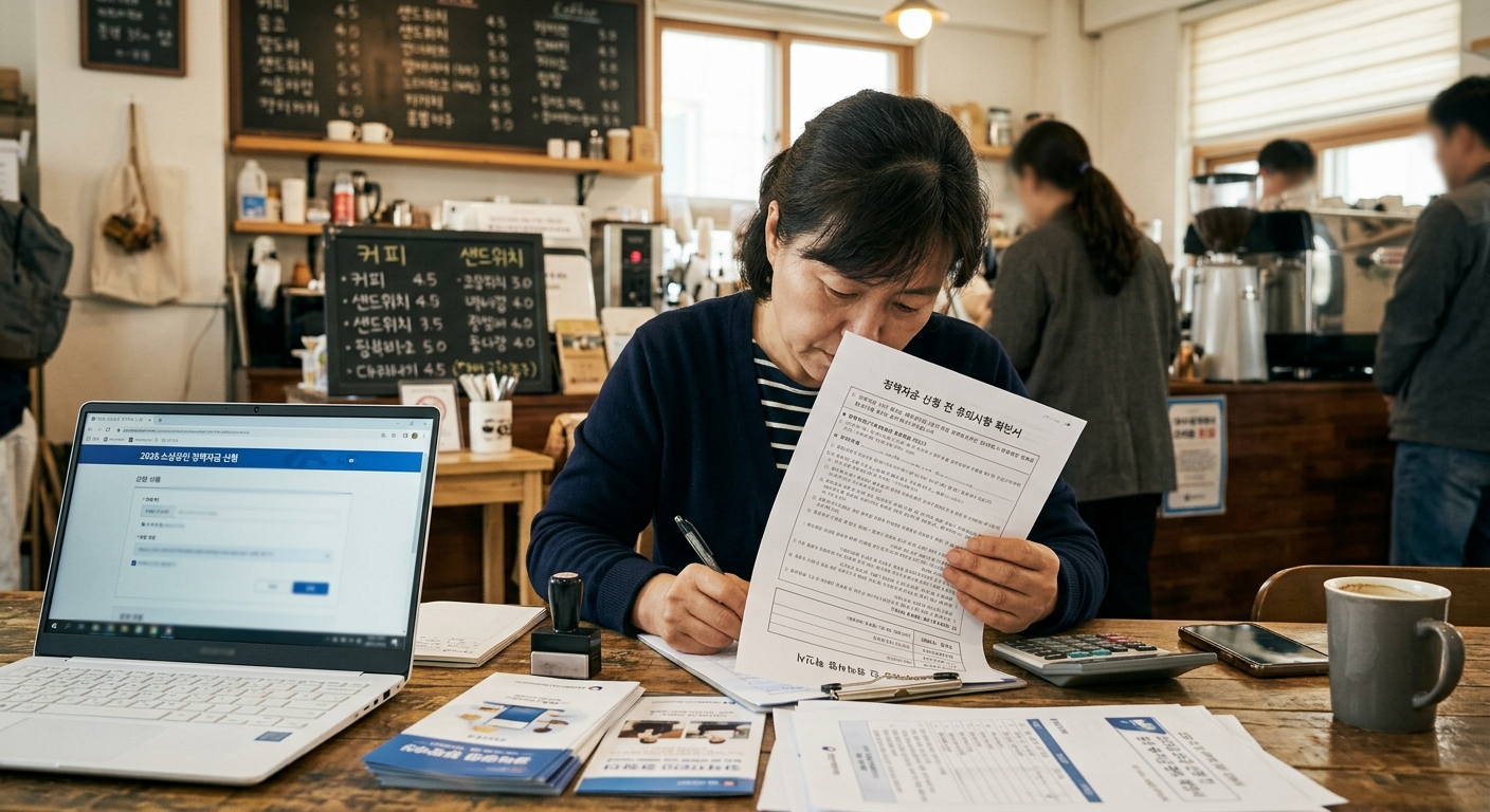 정책자금 신청 전 반드시 확인해야 할 유의사항