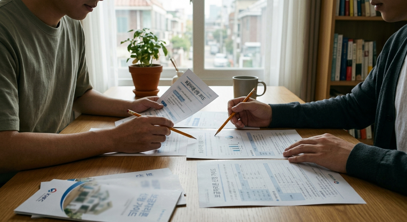 보금자리론 신청을 위한 소득과 가구 자격 기준