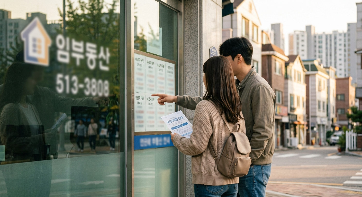 대상 주택의 가격 조건과 종류 확인
