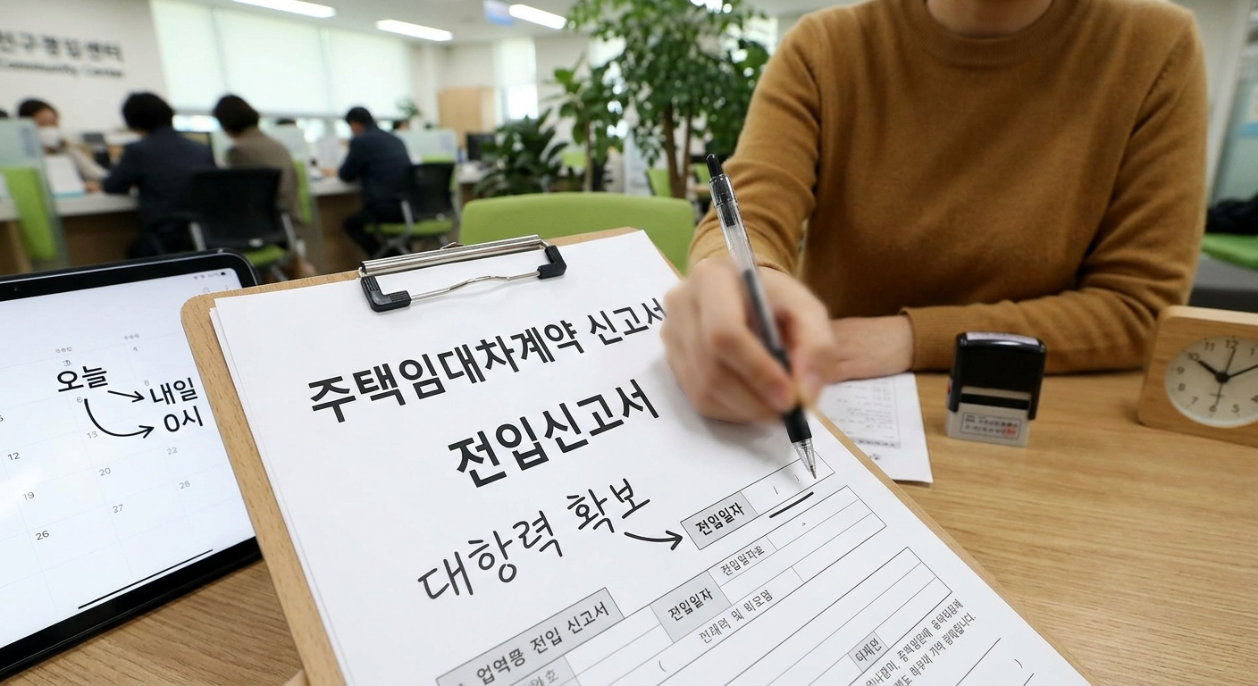 전입신고를 통한 대항력 확보의 핵심 타이밍