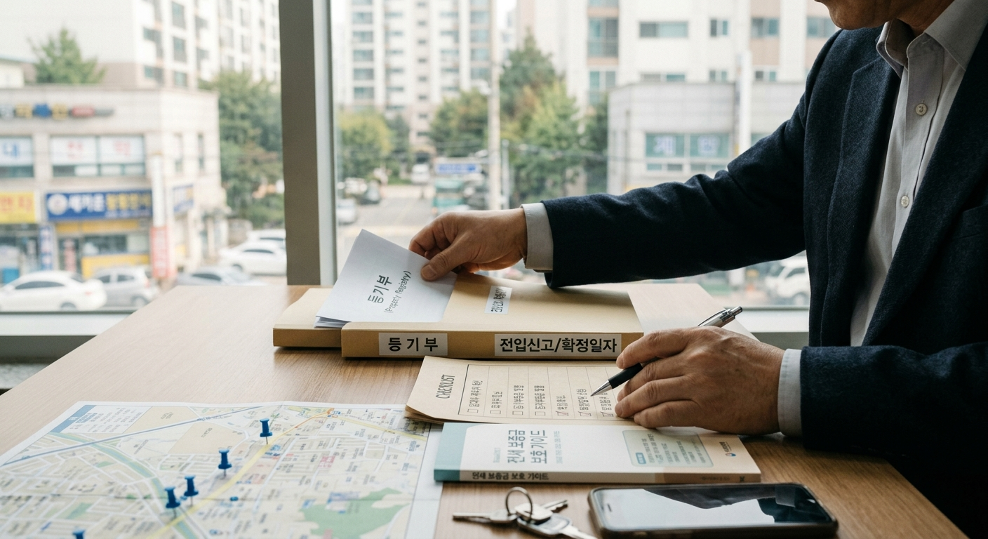 보증금 보호를 위한 최종 점검과 보험 가입