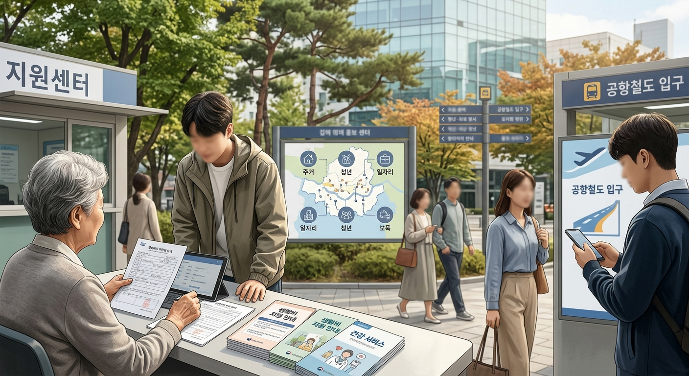 생애주기별 및 분야별 주요 지원 유형