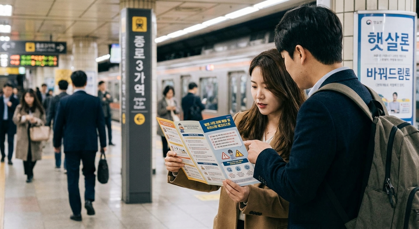 불법 사칭 피해 예방 및 주의사항 체크리스트