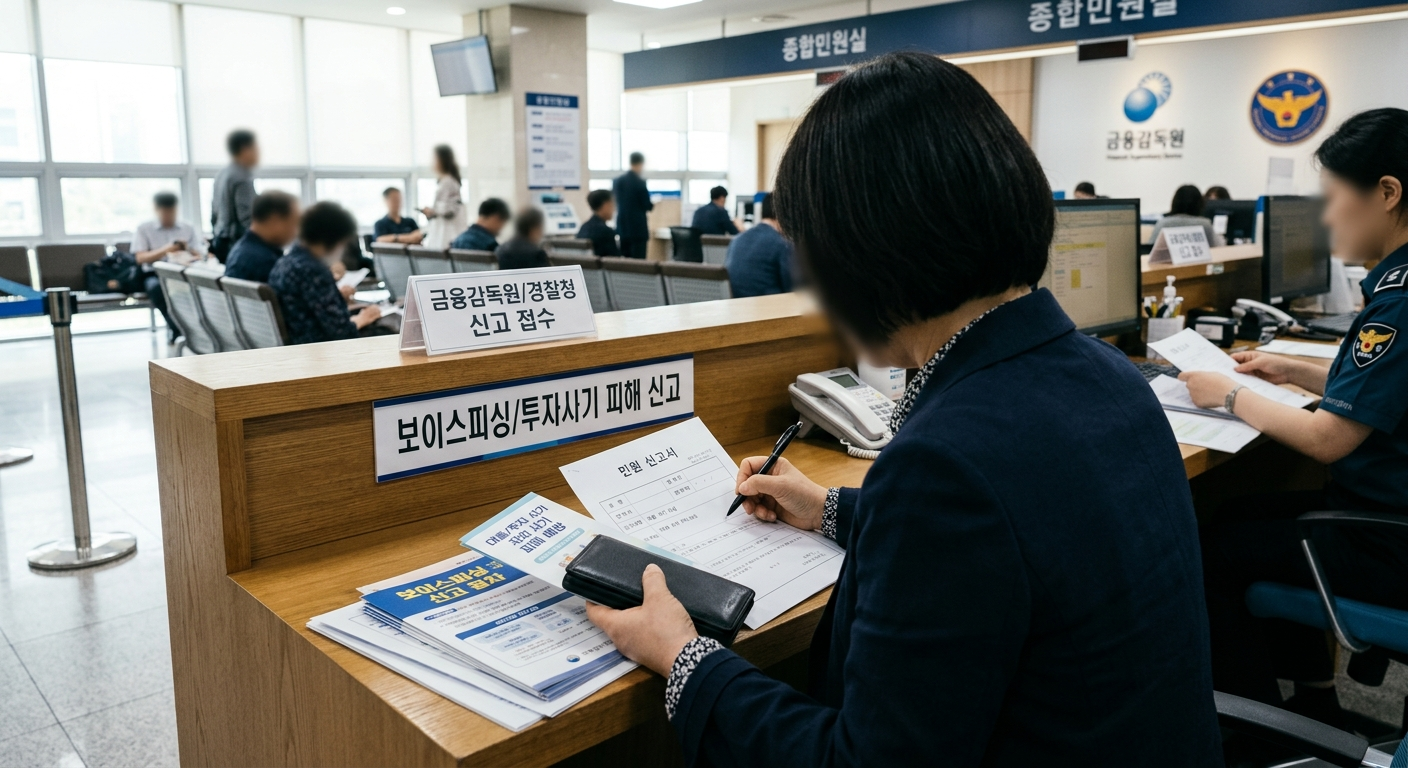 금융감독원과 경찰청 신고 접수 공식 경로