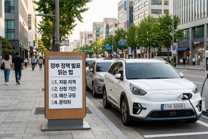 정부 정책 발표 읽는 법: 자격·기간·예산·문의처만 빠르게 보는 요령