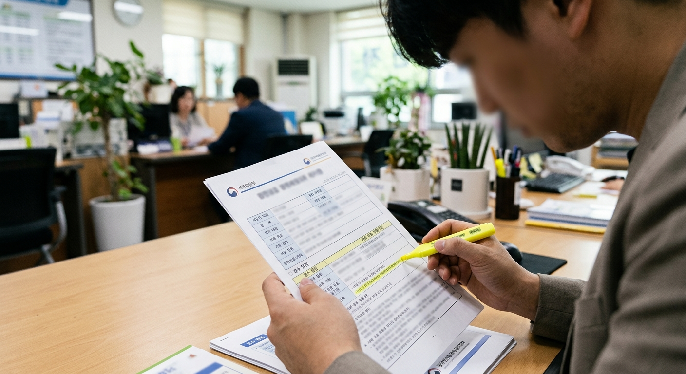 사업 기간: 접수 일정과 서류의 유효 유통기한 구분