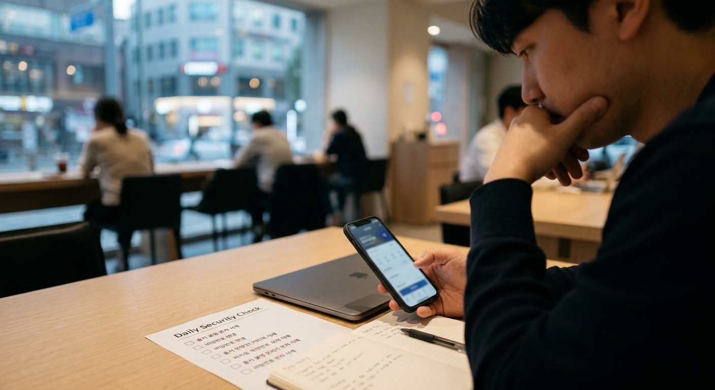 안전한 금융 생활을 위한 일상 점검 리스트