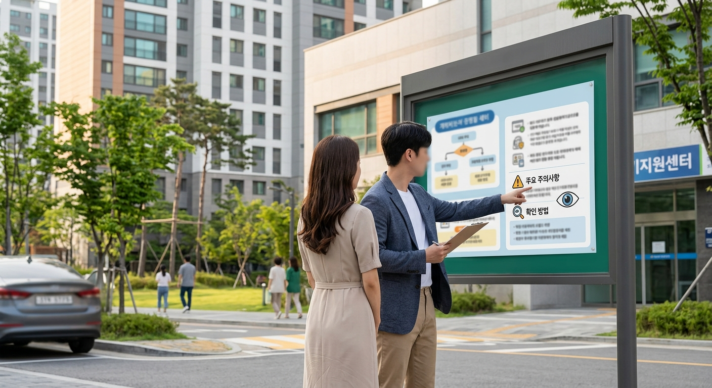 제도 이용 시 주의사항 및 확인 방법