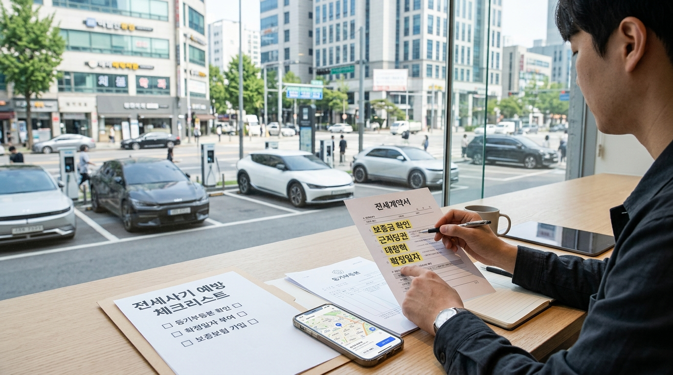 전세사기 예방 체크리스트: 등기부·보증·계약서에서 꼭 볼 항목
