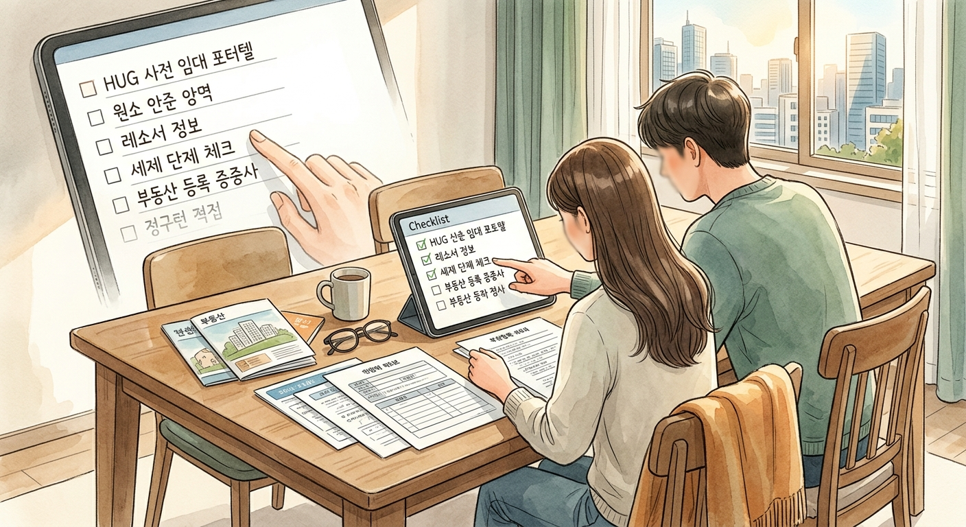 임대인 정보 확인과 세금 체납 여부 점검