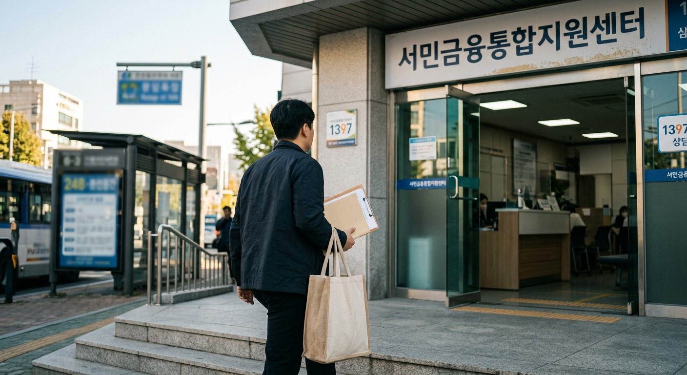 전국 서민금융통합지원센터 오프라인 방문