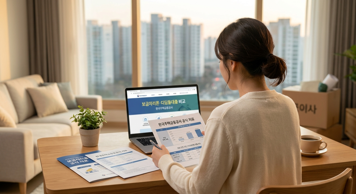 대상 주택 가격과 대출 한도 비교