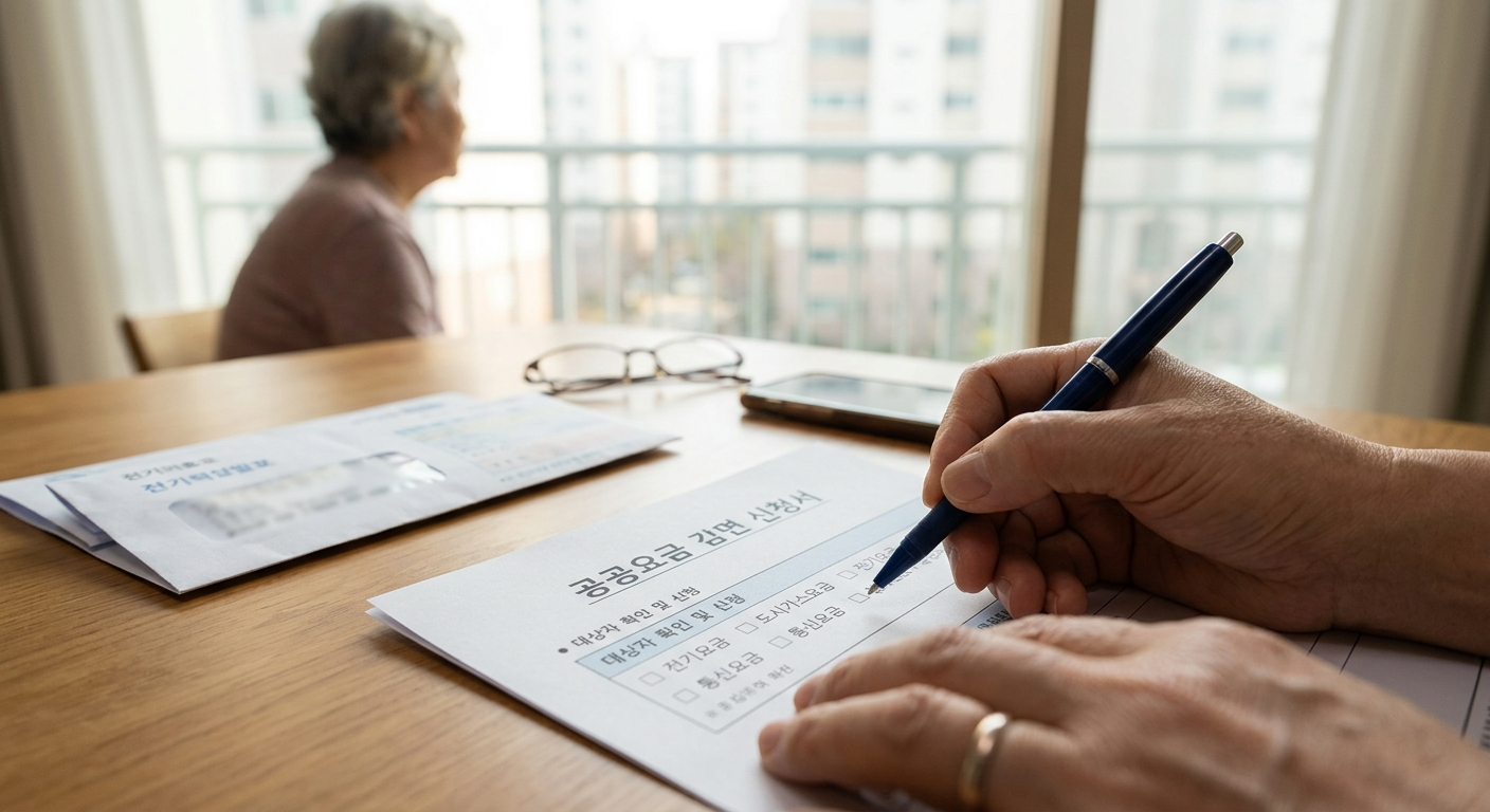 요금 감면 지원 대상자 확인하기