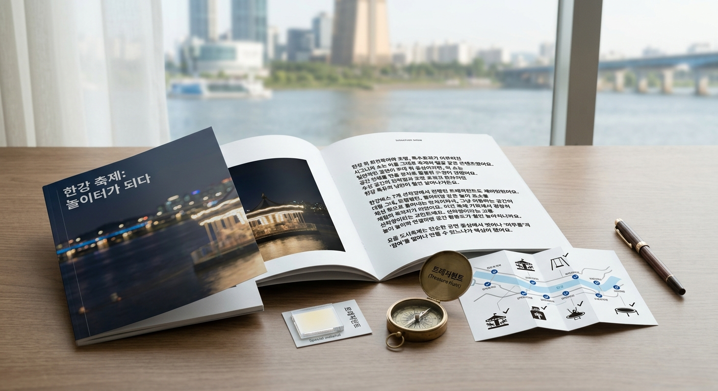 시그니처 쇼와 트레저헌트, 한강이 놀이터가 되었어요