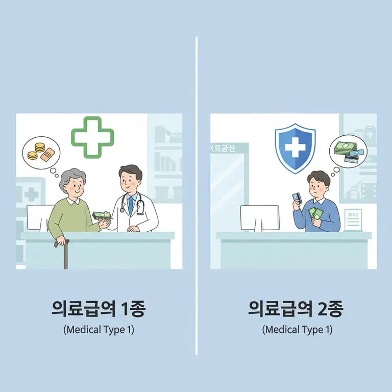 의료급여(1종/2종) 대상 조건과 병원비 부담 차이