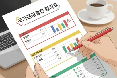 국가건강검진 결과표 읽는 법: 위험 신호만 빠르게 보는 순서