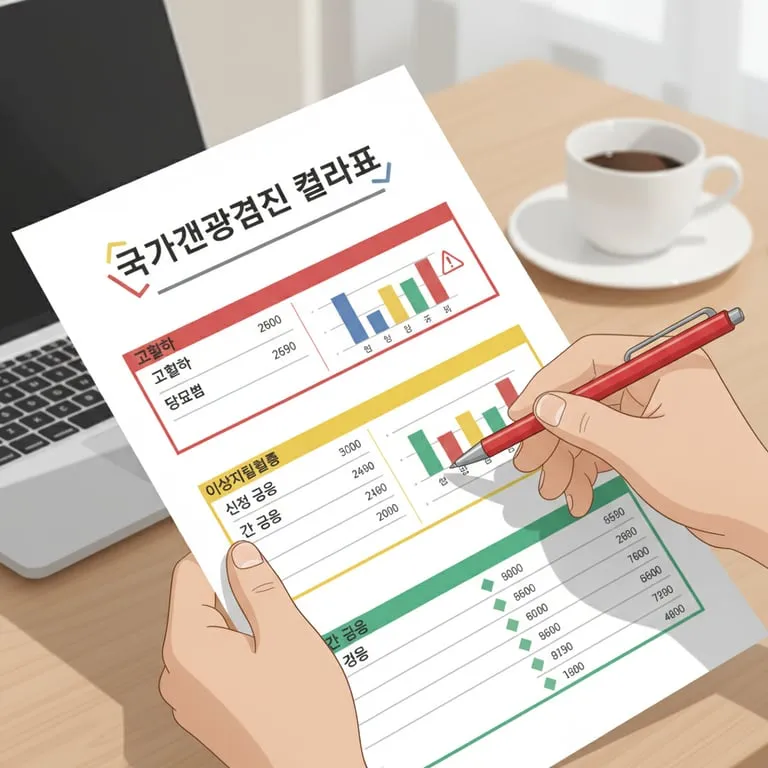 국가건강검진 결과표 읽는 법: 위험 신호만 빠르게 보는 순서