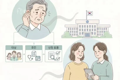 난청 보청기 지원 제도: 대상/조건/신청 흐름 요약(일반 정보)