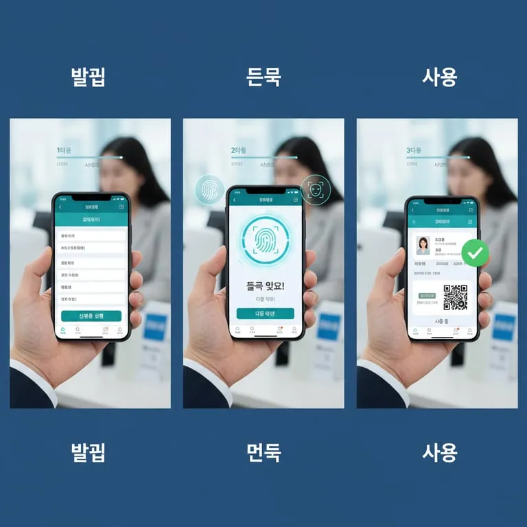 모바일 신분증 발급부터 실사용까지 단계별 안내