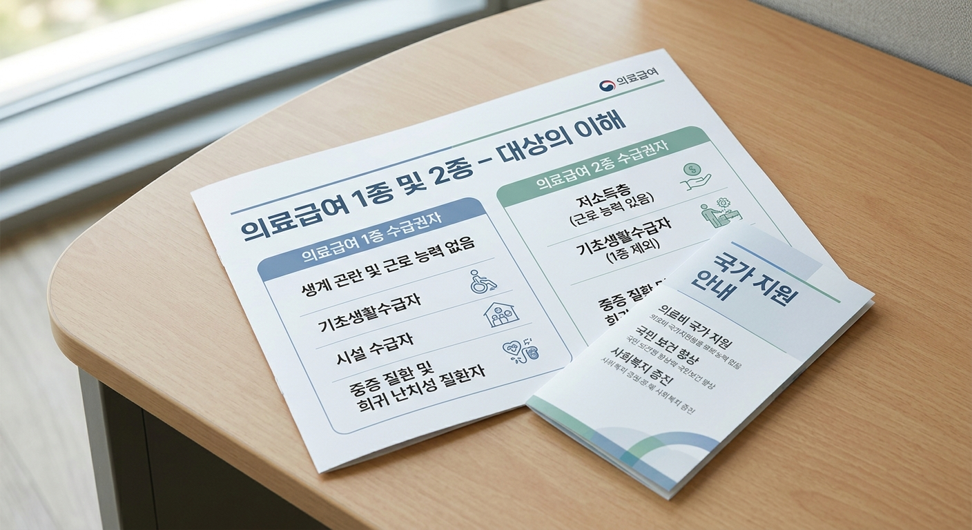 의료급여 1종 및 2종 – 대상의 이해