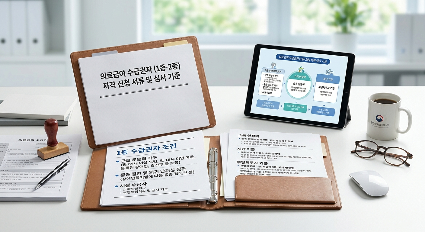 의료급여 수급권자 – 상세 조건