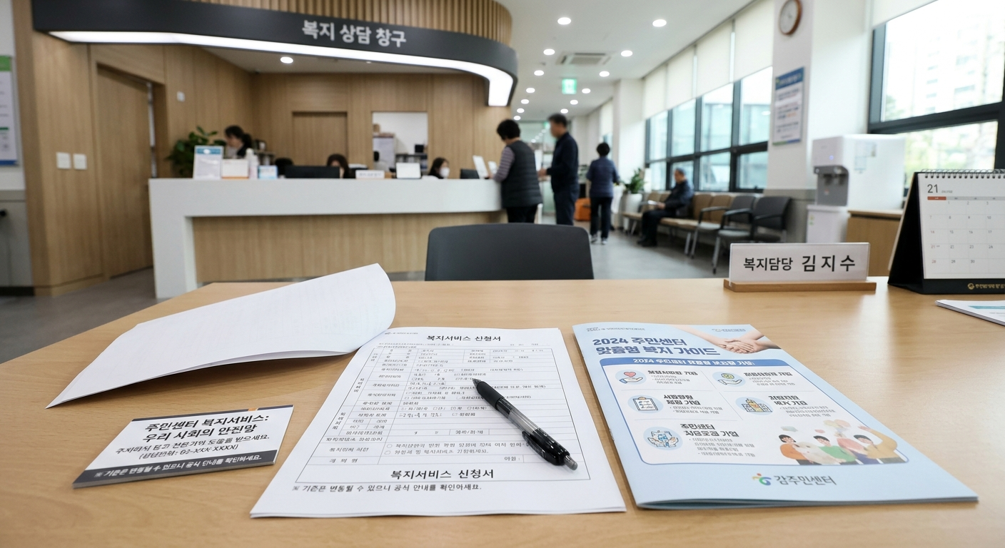 주민센터 복지 신청, 성공적인 접근을 위한 조언