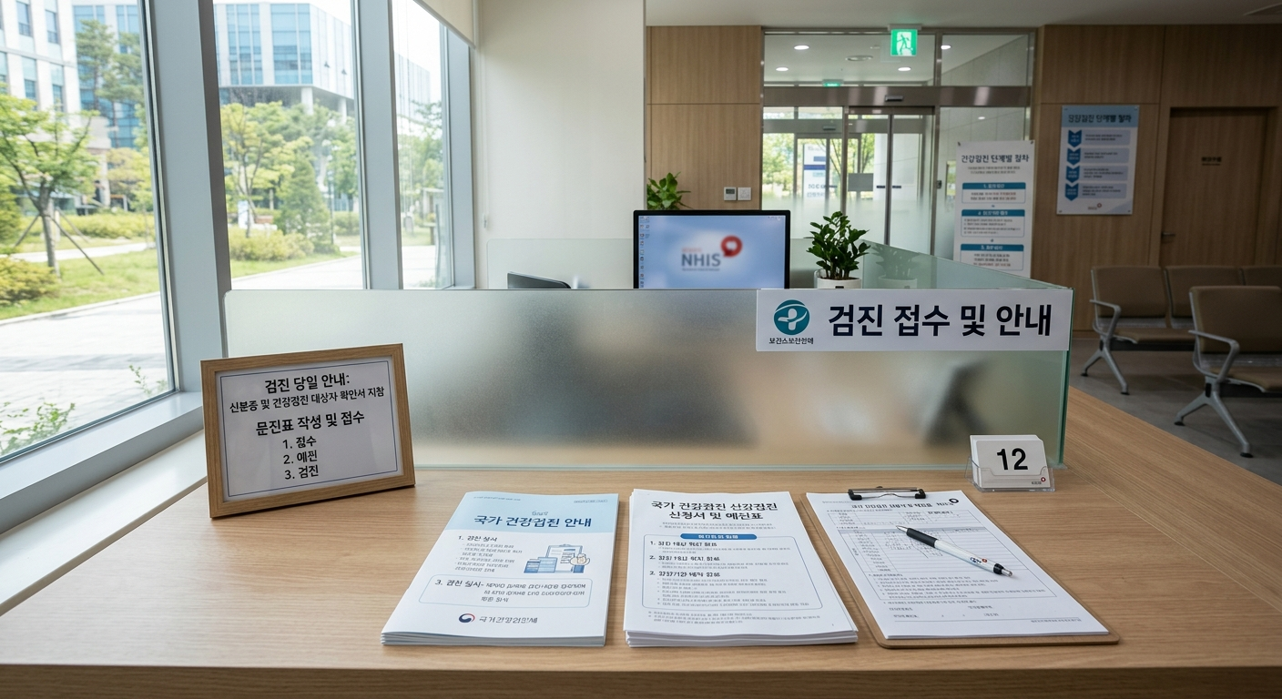 국가 건강검진 신청 절차 안내