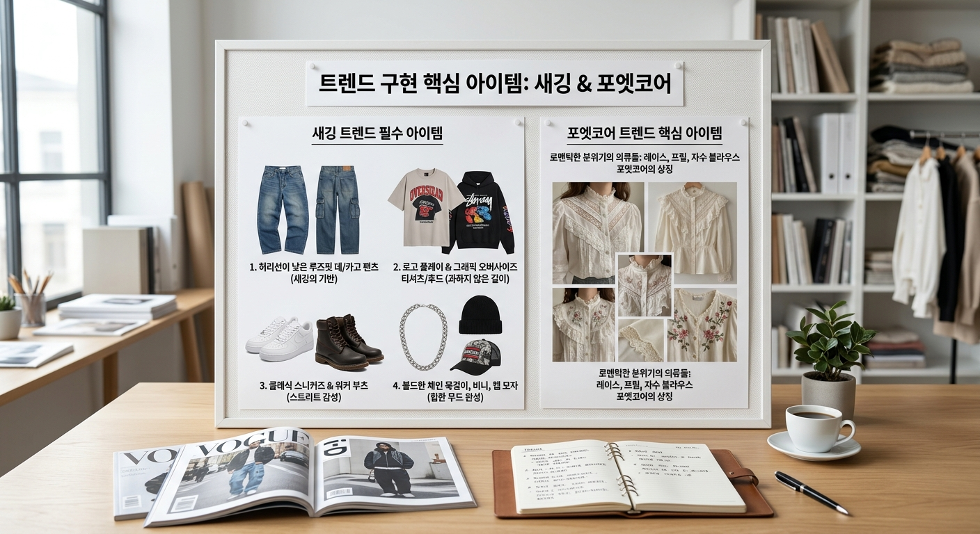 트렌드 구현 핵심 아이템