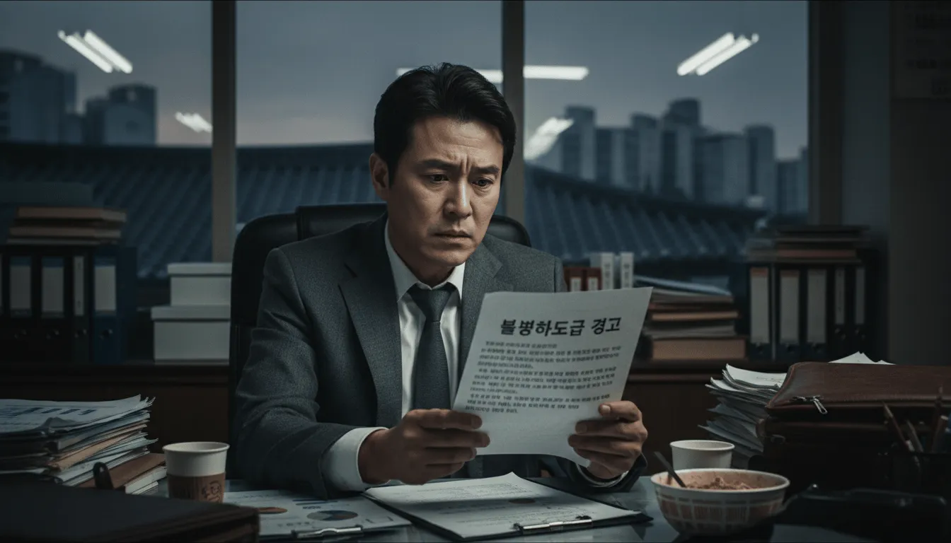 더 강력해진 행정처분 - 불법하도급, 이제는 정말 위험해요!
