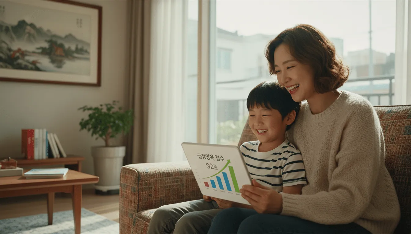 나의 긍정양육 점수를 알아보는 특별한 기회