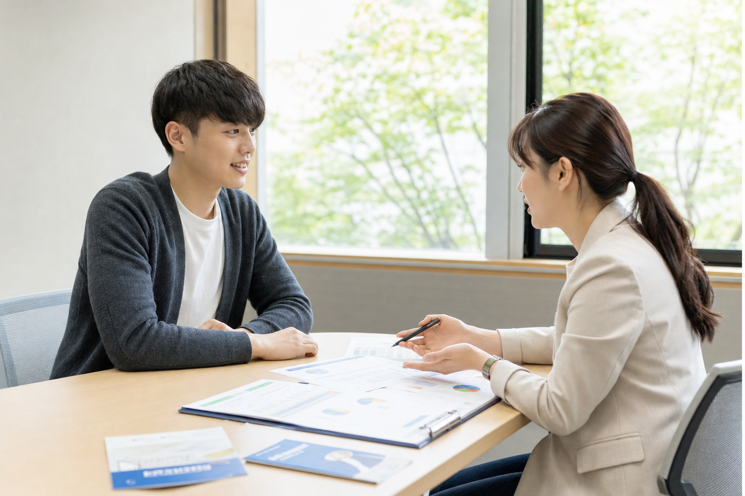 자립준비청년 맞춤형 재무상담 장면