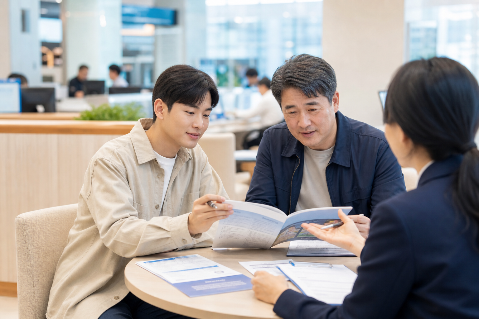 관계부처 합동 일자리전담반 회의와 고용정책 상담 안내 이미지