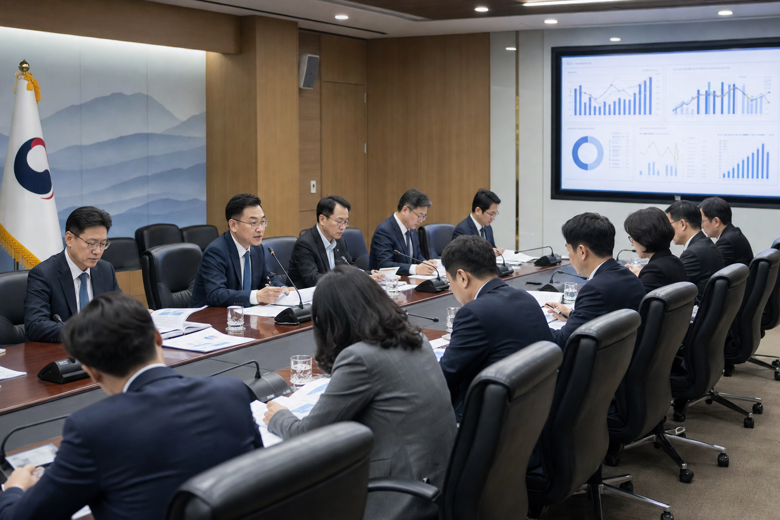 관계부처 합동 일자리전담반 회의 안내 이미지