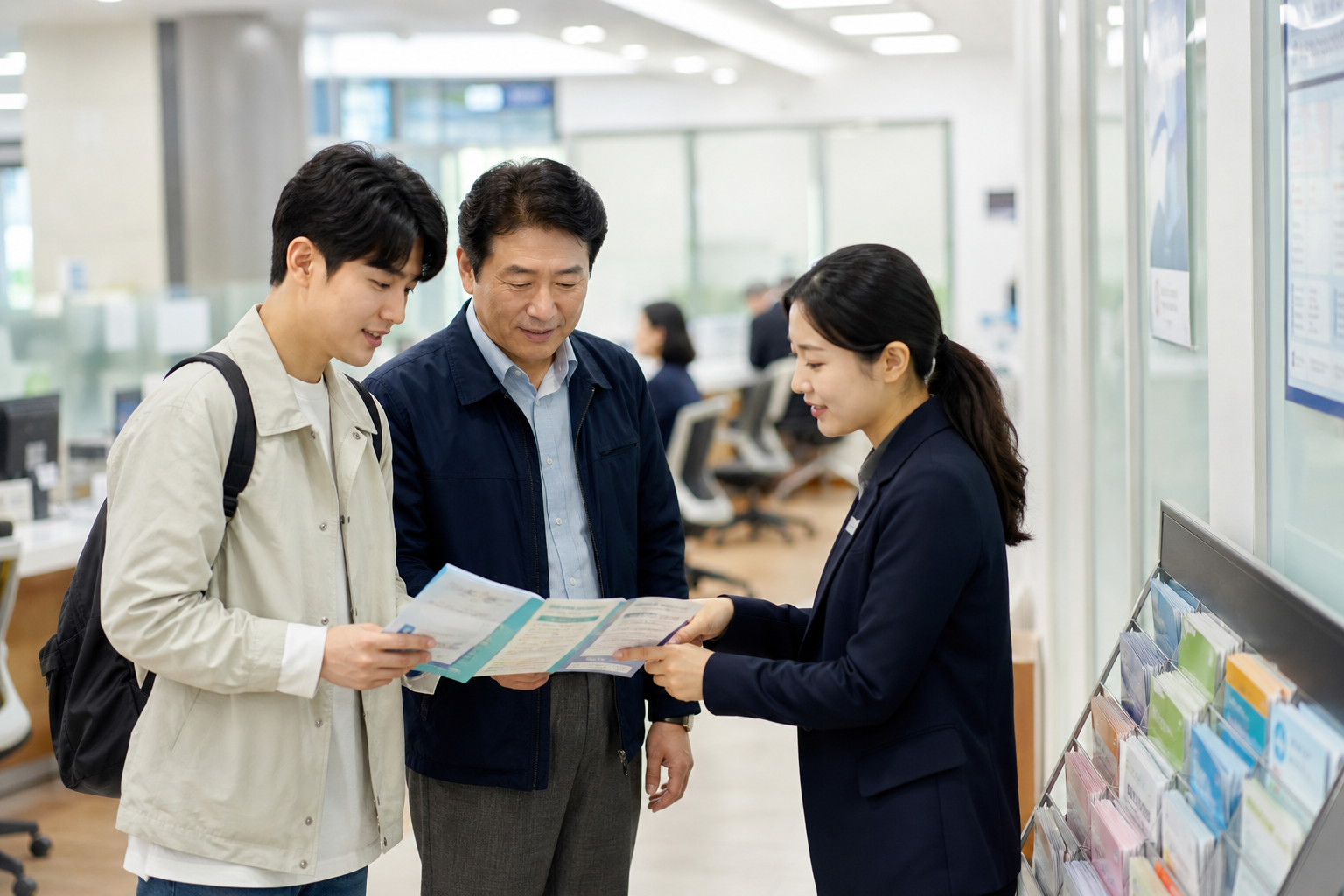 관계부처 합동 일자리전담반 회의와 공공 고용복지센터 안내 이미지