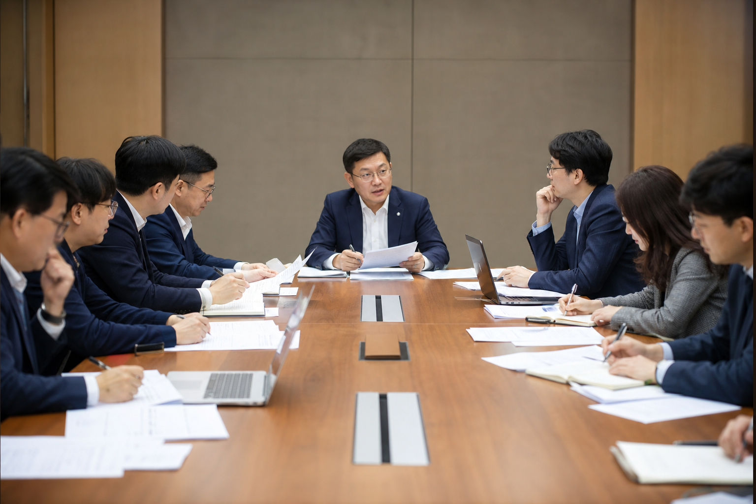 관계부처 합동 일자리전담반 회의 관련 안내 이미지