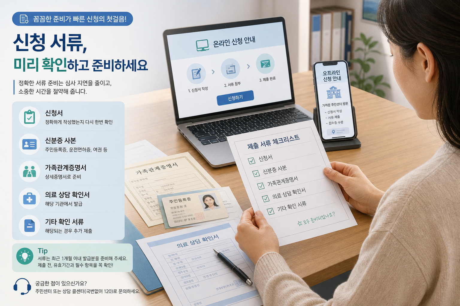 아동양육시설 아동 ADHD 치료 관련 필요서류 확인 안내