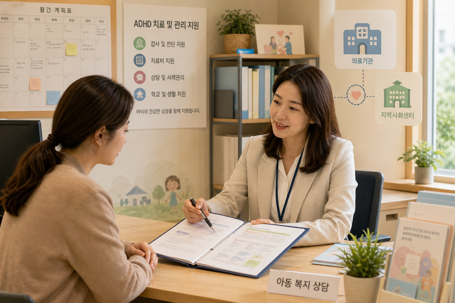 아동양육시설 ADHD 치료 관리 상담과 행정 안내