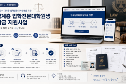 법학전문대학원 취약계층 장학금 신청 방법 및 혜택 총정리 | 2026년도 법학전문대학원 취약계층 장학금 지원사업 기본계획 조건·신청 안내