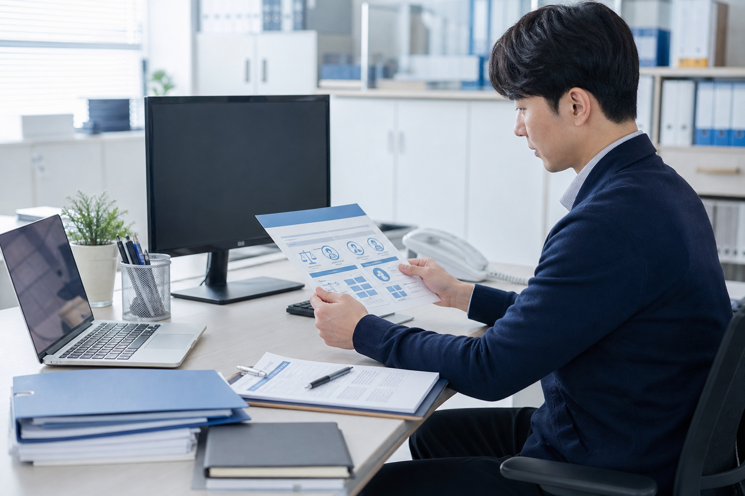 중소사업체 근로자의 일생활균형 정책 안내 이미지