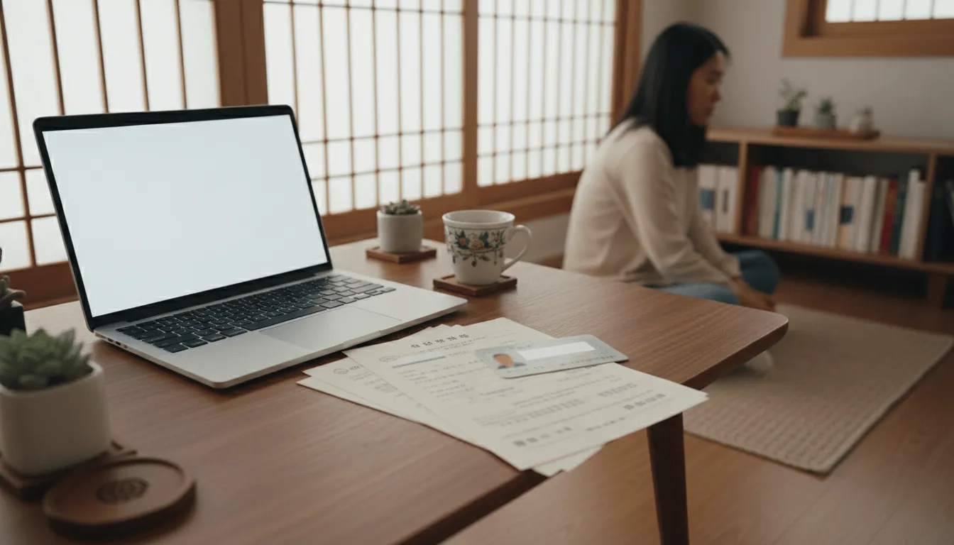 온라인 신청을 위한 필수 조건과 서류