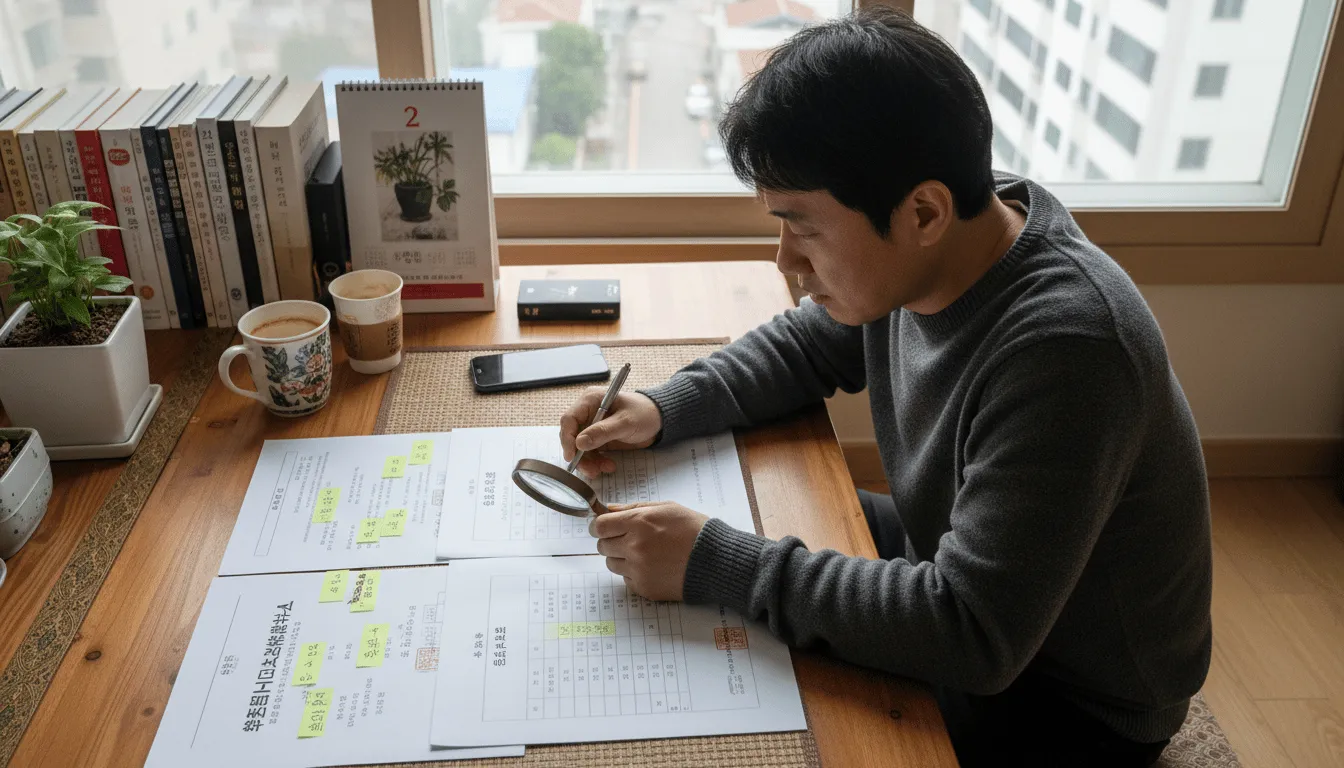 주택과 관련된 중요한 서류