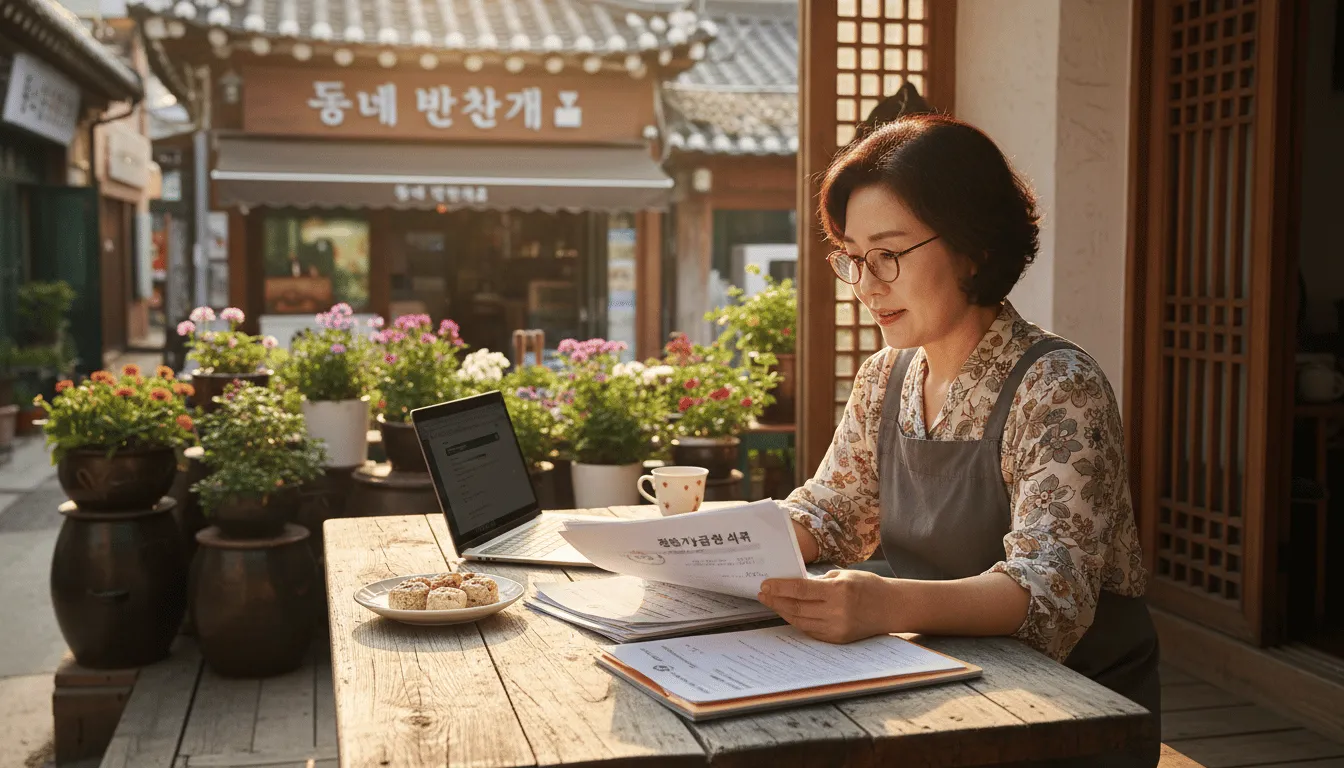 소상공인 정책자금 대출 신청 신청 전에 같이 준비할 서류 조건과 신청 방법