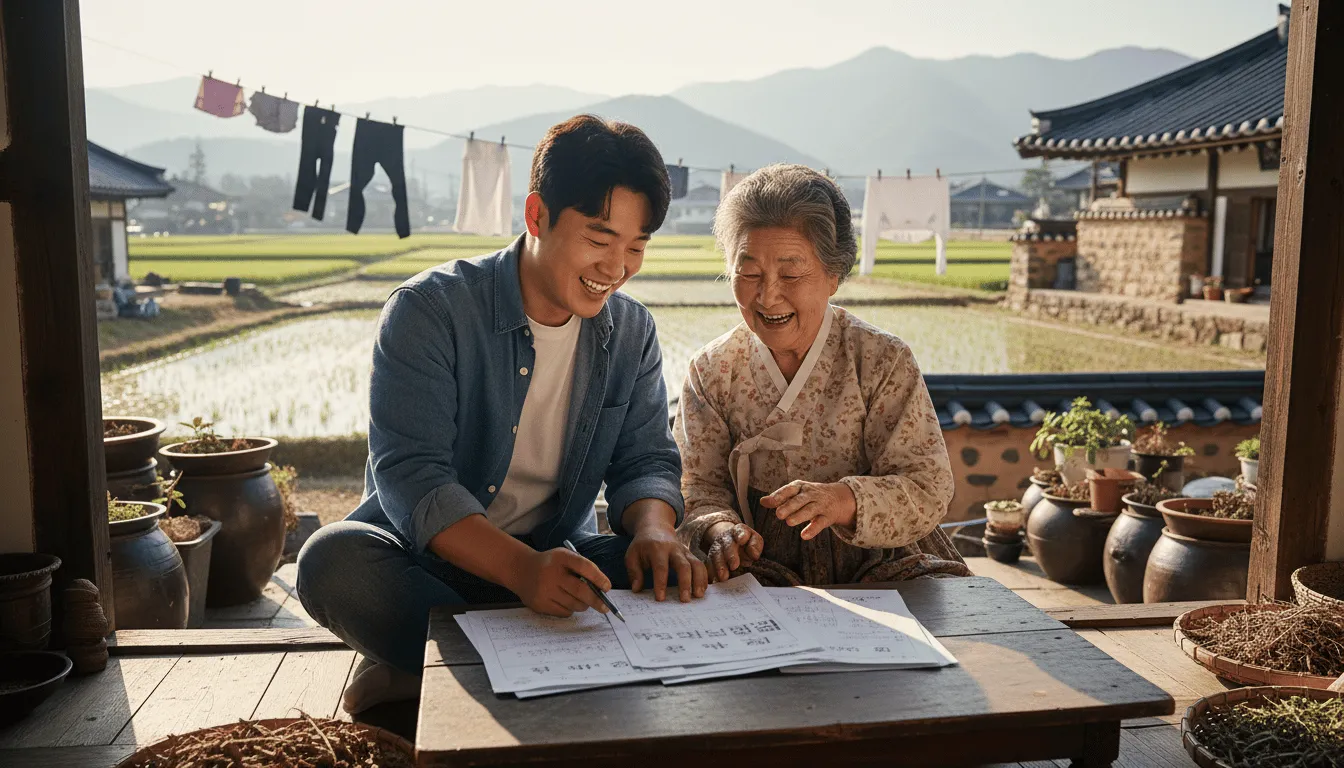 청년이 오자 마을이 살아났다 대상자 기준과 필요서류